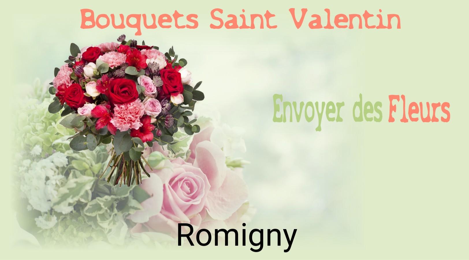 Roses de Saint-Valentin livrées à Romigny